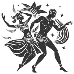 Abstract Representations Of Dance High Quality Editable Vector Design And Illustration