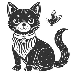 Adorable Pets In Quirky Poses High Quality Editable Vector Design And Illustration