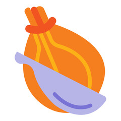 Vector Design Provolone Icon Style