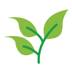 Vector Design Basil Bounty Icon Style