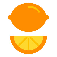 Vector Design Lemon Loom Icon Style