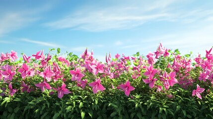 Tranquil Blooming Landscape