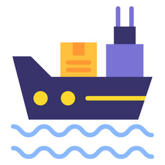 Vector Design Shipping Icon Style