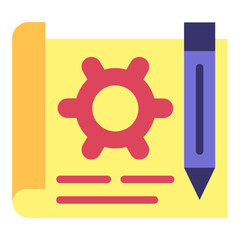 Vector Design Prototype Icon Style
