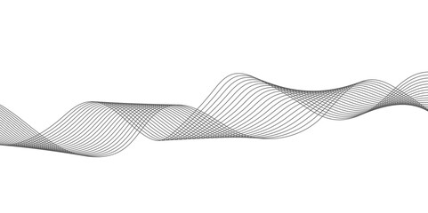 Abstract wave line for banner, wallpaper background with wave design.