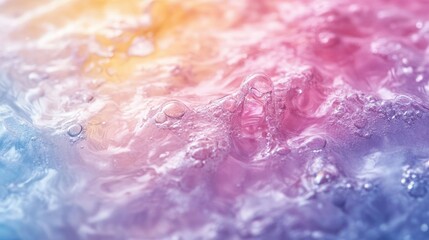 Fototapeta premium Pastel water bubbles texture background