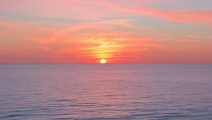 Obraz premium sunset in the sea