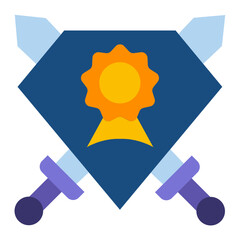 Vector Design Guardian Emblem Icon Style