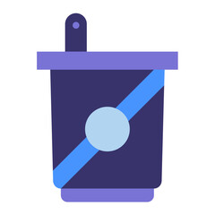 Vector Design Yogurt Icon Style