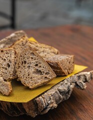 Rustic Artisan Bread Close-Up