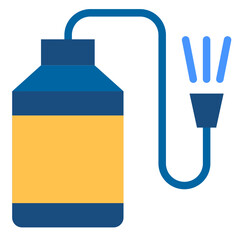 Vector Design Pesticide Container Icon Style