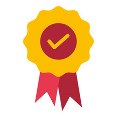 Vector Design Badge Icon Style