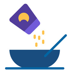 Vector Design Cooking Ingredients Icon Style