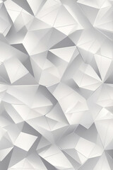 Fototapeta premium White abstract wallpaper Elegant with shiny lines Realistic golden geometric a minimalist design 3d perspective style diamond shape hexagons a hexagon pattern Seamless.