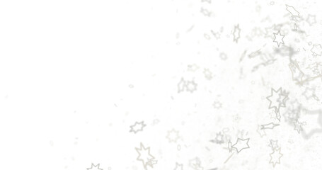 Gilded Rainfall: Experience the Magic of a 3D Gold Stars Shower