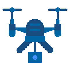 Vector Design Drone Icon Style