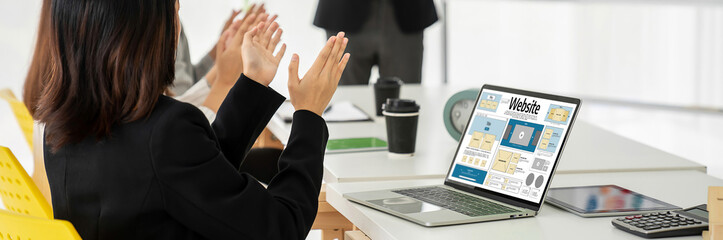 Website design software provide snugly template for online retail business and e-commerce