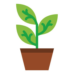 Vector Design Plant Icon Style