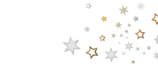 A beautiful background of stars in various sizes and colors. The background is dark, creating a dramatic contrast to the glowing stars.