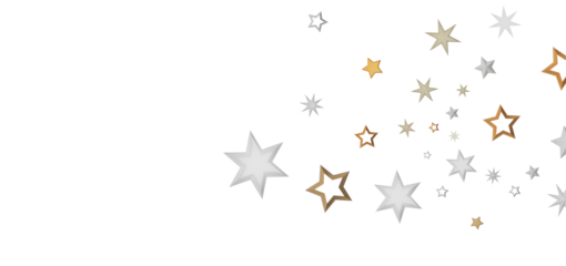 A beautiful background of stars in various sizes and colors. The background is dark, creating a dramatic contrast to the glowing stars.