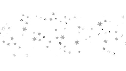 Fototapeta premium A digital illustration of scattered stars against a black background