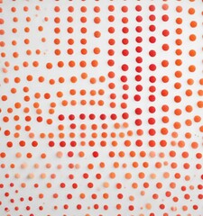Vibrant colored halftone dots on white background, background elements, modern design, colorful patterns