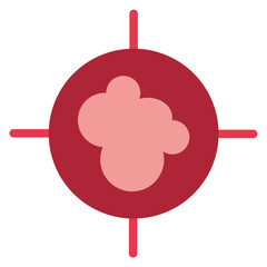 Vector Design Skin Cancer Icon Style