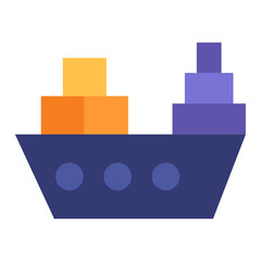 Vector Design Shipping Icon Style
