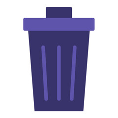 Vector Design Trash Disposal Icon Style
