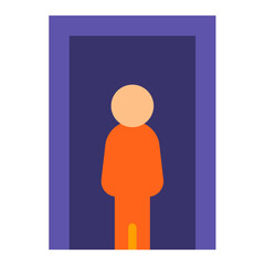 Vector Design Security Checkpoint Icon Style