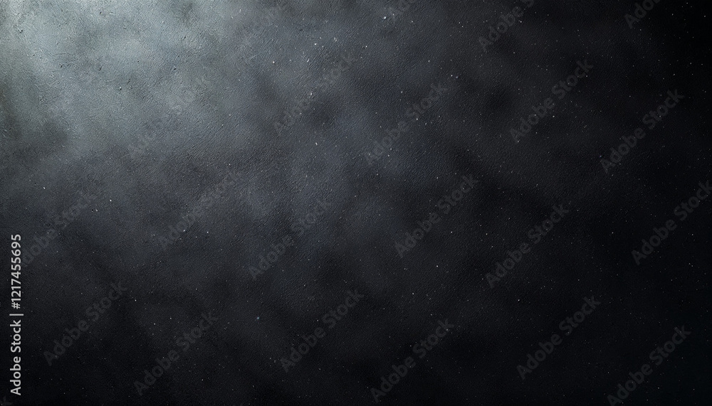 Poster mysterious dark background with soft light creating a smoky effect in a quiet indoor space