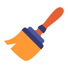 Vector Design Paintbrush Icon Style