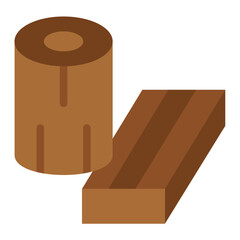 Vector Design Hardwood Icon Style