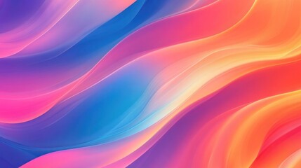 Fototapeta premium Abstract colorful waves background.