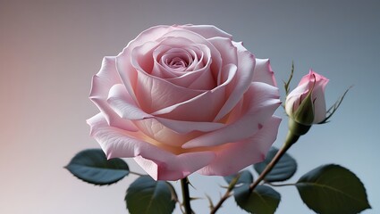 Stunning Rose Photography Elegant Lighting, Soft Gradient and Exquisite Detail