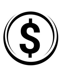dollar symbol icon