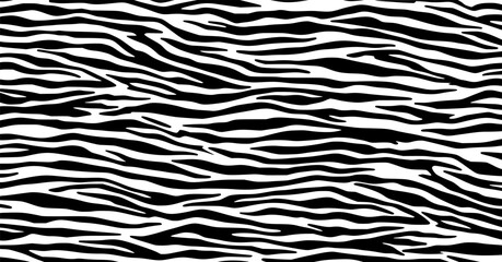 Vector illustration of seamless zebra pattern
