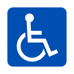Handicapped sign