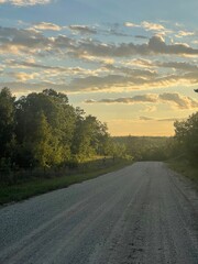 Fototapeta premium Beautiful countryside in summer 