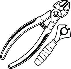 Professional Wire and Tube Cutting Tools - Multi-Functional Pliers and Pipe Cutter with High Quality Blades for Reliable Cutting Performance