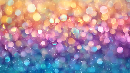 Fototapeta premium Holographic rainbow foil with iridescent texture abstract hologram background