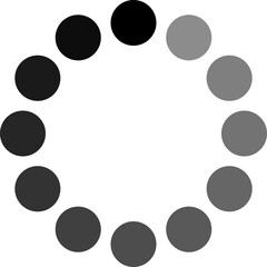 Simple vector icons. Flat illustration on a theme preloader