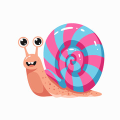 Cute Snail with a candu cochlear