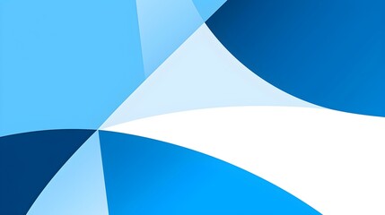 Geometric Pattern in sky blue Tones. Modern Wallpaper 