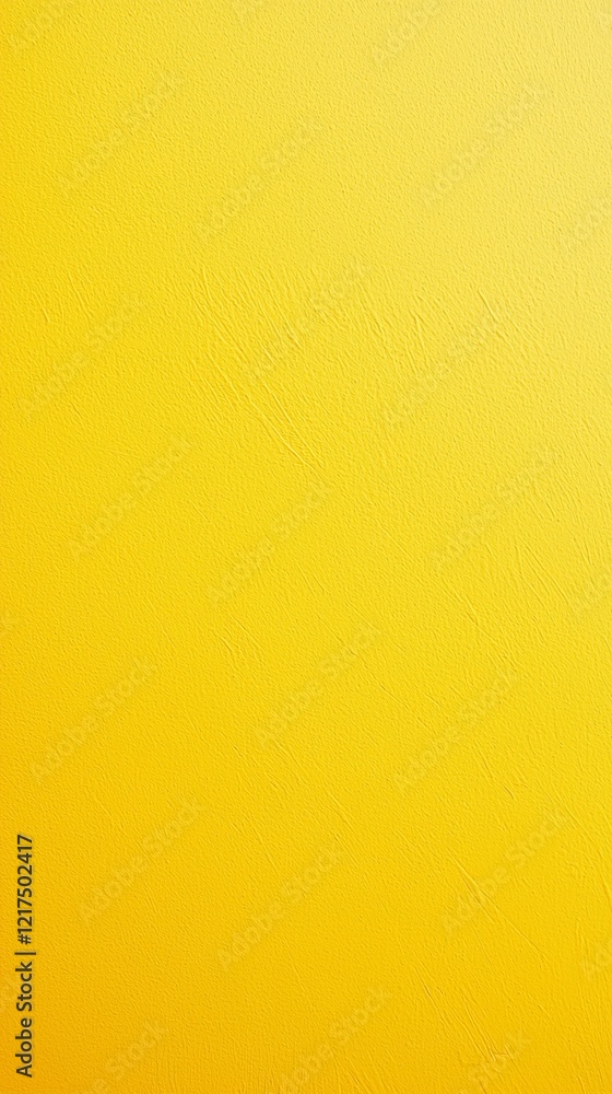 Poster bright yellow textured background offering vibrant visual interest, enhancing design projects with a