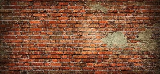 Red Brick Wall Texture Background