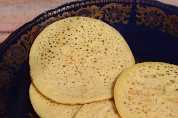 Moroccan Baghrir Close Up