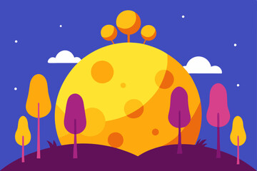 vector illustration of an abstract background