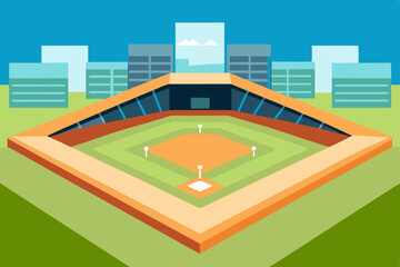 modern building in the park