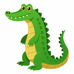Obraz premium crocodile with a smile
